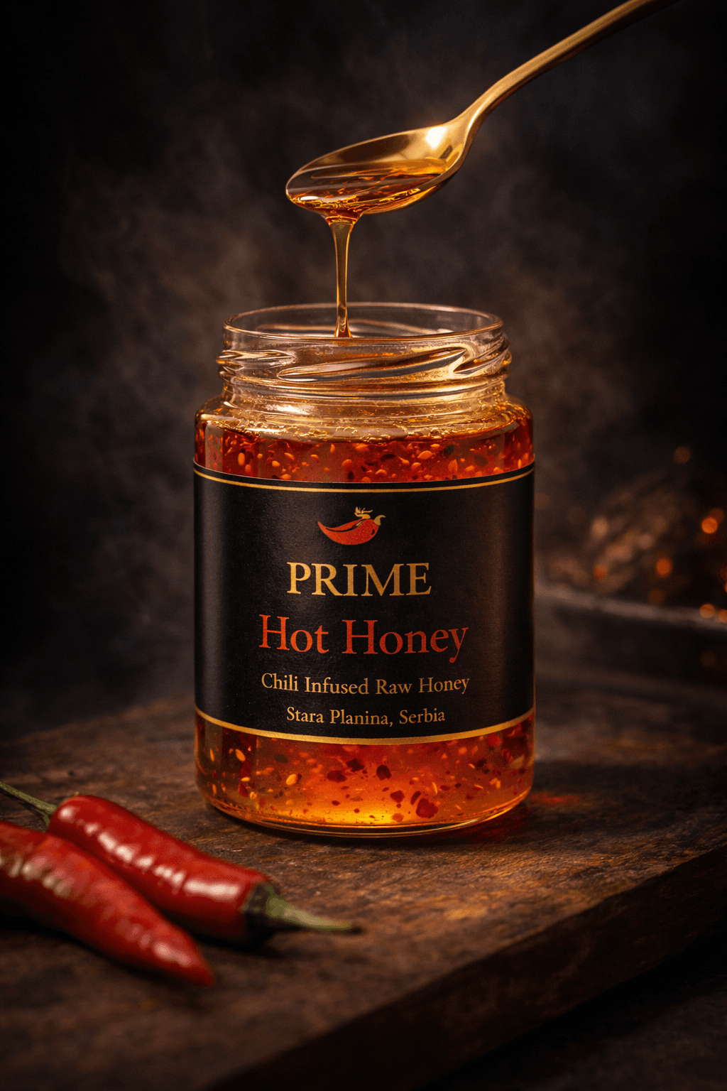 PRIME Hot & Chili Honey 250g